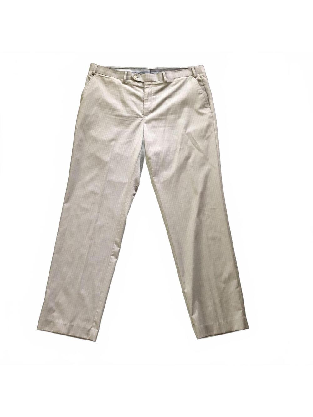 Men's Chaps Gray Checkered Dress Pants 38x32
